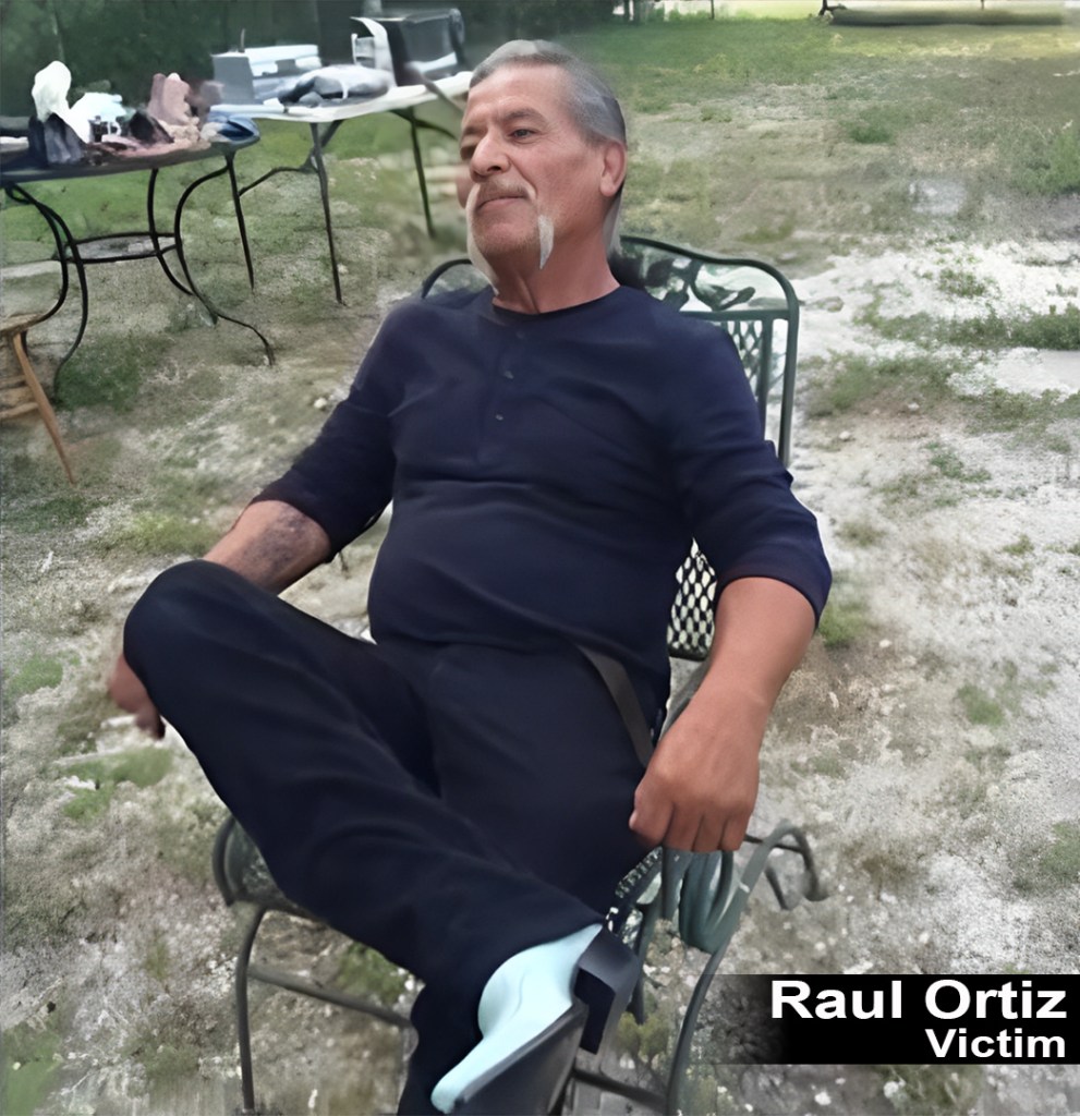 Raul Ortiz, the victim